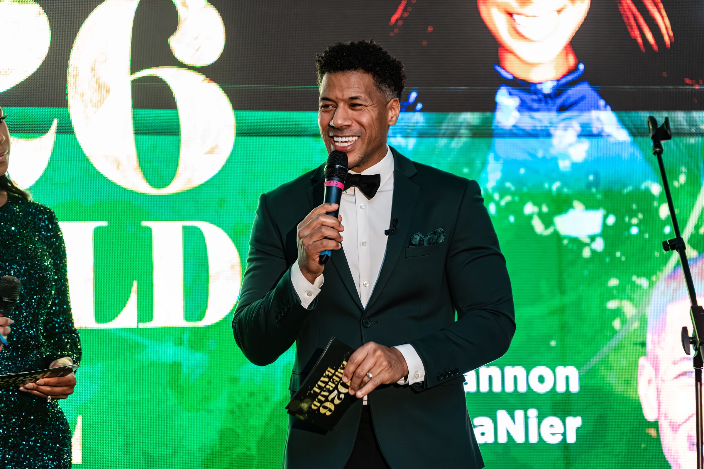 Emerald Ball event moment